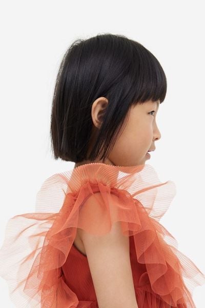 V00072 - Váy công chúa tutu ren dập ly nhiều màu size 2-12y