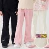 QBG04 - Quần nỉ ống loe bebezoo thêu nơ nhiều màu cho bé gái size 100-160