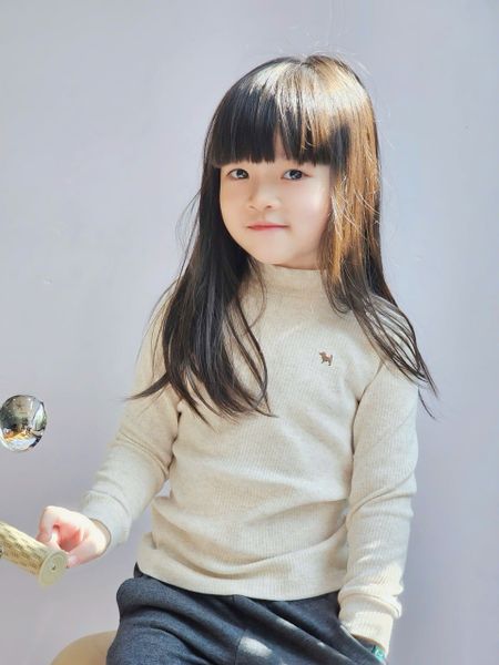 BM2511ST04 - Áo thun giữ nhiệt thêu cún nhiều màu cho bé size 80-160