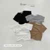 ABT921 - Áo cotton Beemo cổ tròn trơn nhiều màu cho bé size 80-130