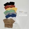 ABT921 - Áo cotton Beemo cổ tròn trơn nhiều màu cho bé size 80-130