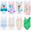 DB00019 - Bộ bơi liền nhiều mẫu Bé Gái size 18m - 10y