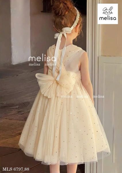 MLSDCC 6797 - Đầm trẻ em Melisa size 2-12y