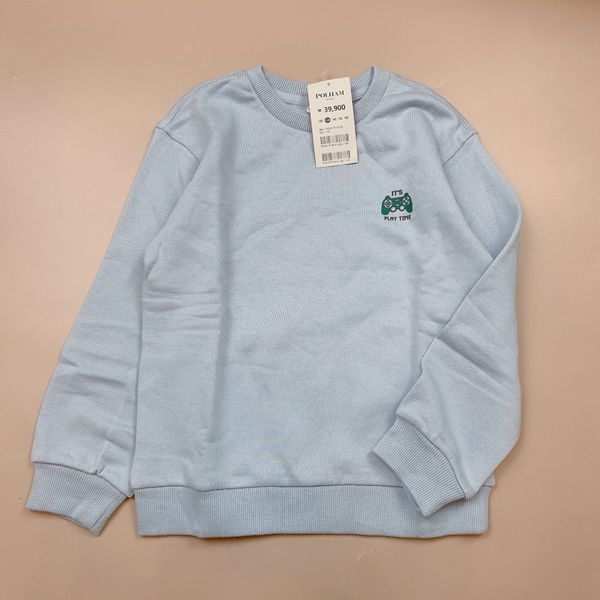 ABT102 - Áo nỉ bông trơn in ngực nhiều màu BTBG