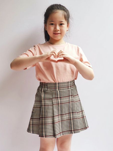 CVAY17 - Chân váy Bee Mon xếp ly kèm quần 5 màu