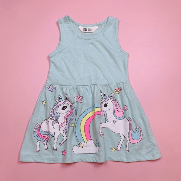 V00063 - Váy cotton sát nách nhiều màu BG size 2-10y