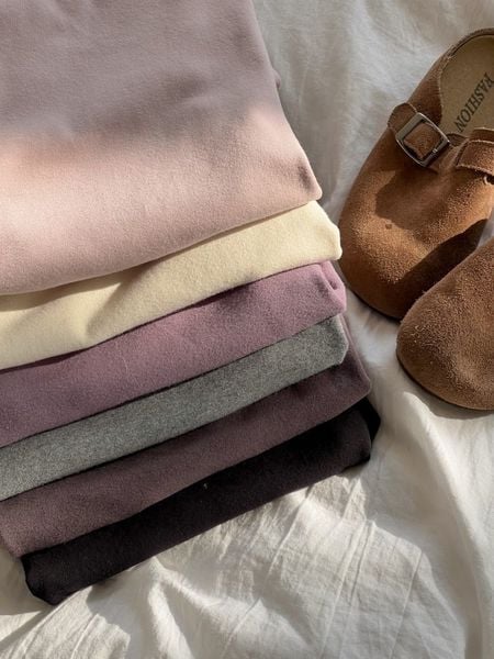 25H045 - Áo len giữ nhiệt cổ tròn cho bé chất liệu cotton (bông) size 90-170, NSX Huzhou Zhili Kujun Clothing Co., Ltd