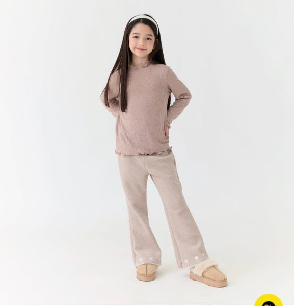 ABG02 - Áo len tăm Bebezoo cổ bèo nhiều màu cho bé size 100-160