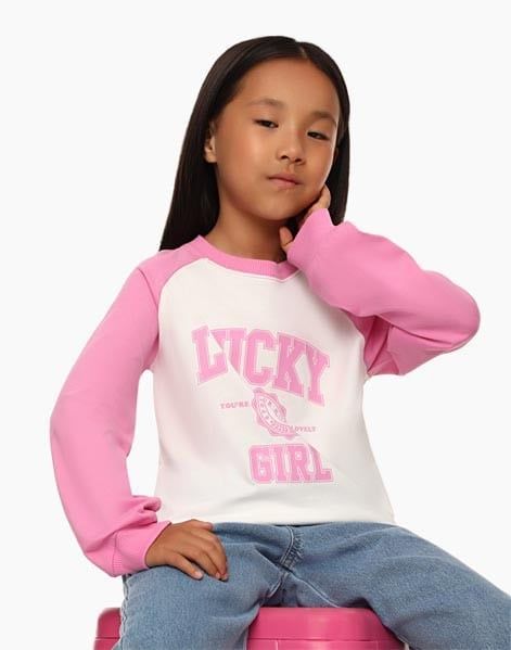 ABG49 - Áo cotton tay giác lăng nhiều màu bé gái size 3-9y