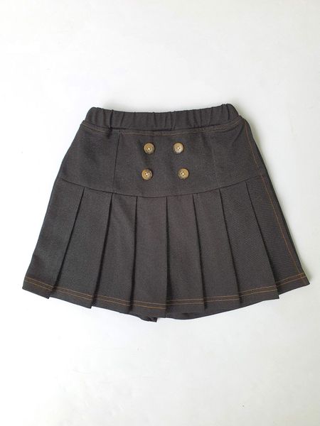 CVAY08 - Quần giả váy xếp ly giả jean đen Bee Mon BG size 120 - 160