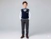 SH2512A01 - Áo gile len hàng không thương hiệu size 150-190