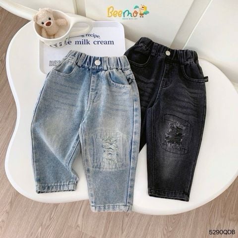 4602QDB - Quần jean túi sau Beemo