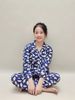 BM2509PJ072 - Bộ Pyjama Beemon trẻ em vải thô cà bông mềm cho bé size 120-160