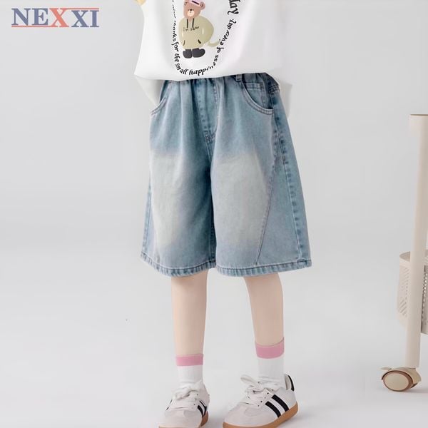 2604.2 - Quần jean lửng ngố Nexxi cào túi sau size 6 - 14y