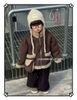 AKBT03 - 8523/2523 - Áo khoác da lộn kèm túi cho bé size 90-130