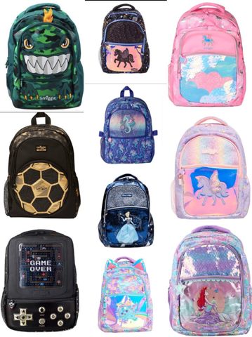 BALO01 - Balo tiểu học nhiều mẫu BTBG