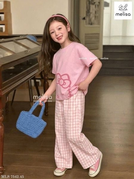 MLSBCC.7542 - Bộ Melisa bé gái size 6-12y