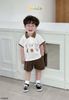 5166BHB - Bộ Beemo phối cổ quần thô size 1-6y