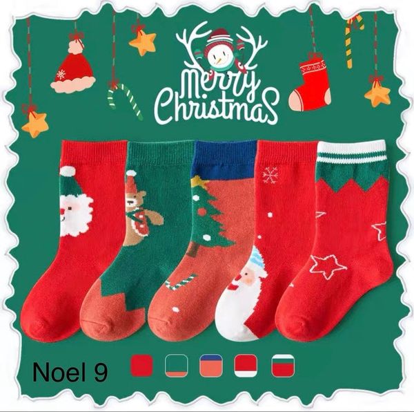 SH2511PK01 - Set 5 đôi tất Minliu Kidsocks dành cho trẻ em, chất liệu cotton+polyester+spandex, NSX Man Luu Textile Company Limited