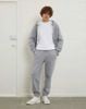 QBT04 - Quần jogger nỉ bông GGJJ 2 màu ghi/đen cho bé size 6-14y