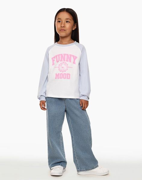 ABG49 - Áo cotton tay giác lăng nhiều màu bé gái size 3-9y