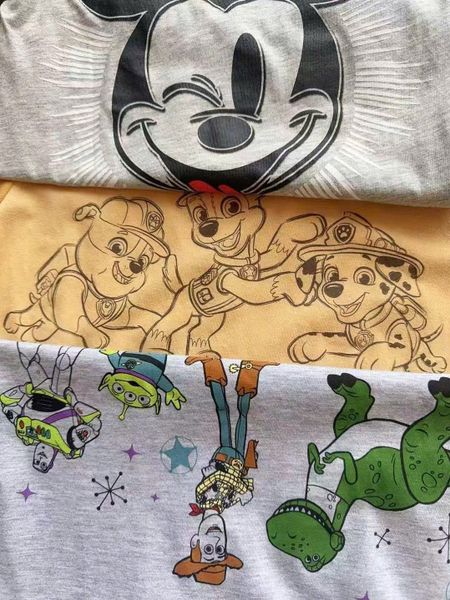 BBT31 - Bộ cotton Paw Patrol, Bluey nhiều mẫu cho bé trai size 1-5y