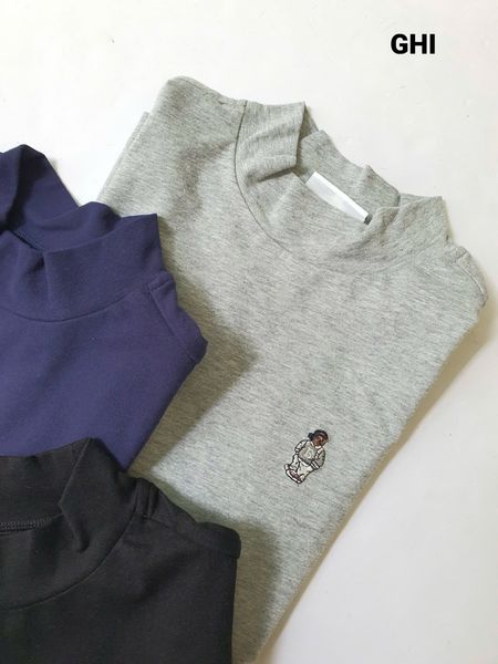 BM2511TS12 - Áo cổ 3p Beemon nhiều màu cho bé size 120-160