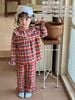 BBG10 - Bộ Pyjama vải thun GuoguoYinuo nhiều màu cho bé gái size 100-190