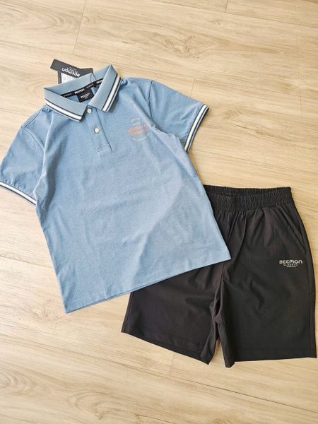 BM2601ST03 - Bộ polo Beemon 5 màu cho bé size 120-160