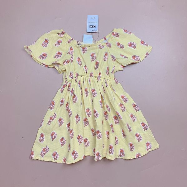 V00017 - Váy vải xô Muslin cotton on dư xịn cho bé size 2-10y