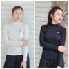 BM2509TS04 - Áo thun tăm cổ 3p Beemon thêu gấu ngực 2 màu cho Mẹ size S/ M / L