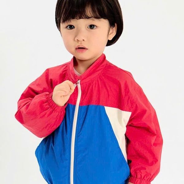 AK56 - Áo khoác gió mềm lót lưới Top10 Baby nhiều màu cho bé size 90-110