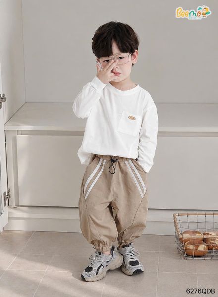 6276QDB - Quần Gió Thể Thao Beemo Bé Trai size 1 - 6y