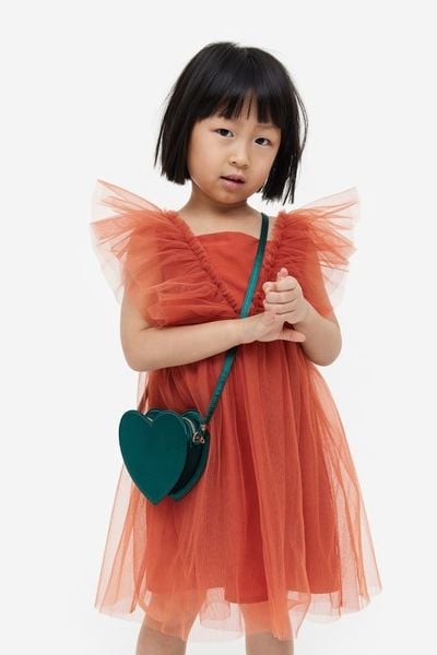V00072 - Váy công chúa tutu ren dập ly nhiều màu size 2-12y