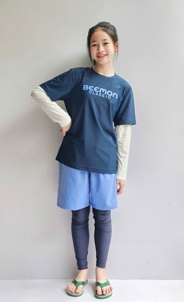 DB00039 - Bộ bơi Beemon dài tay + quần dài chống nắng cho bé size 120-160