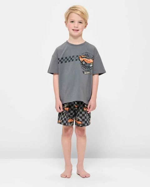 BBT32 - Bộ cotton dư xịn họa tiết Sonic, Ninja rùa, Hot wheels nhiều màu bé trai size 1-8y