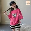 BJJCCĐ.1423 - Set bộ Jam & Jenny màu hồng ngựa size 6-12y