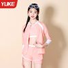 2379 - Bộ bơi YUKE dòng đại 2 màu cho bé gái size 150-190