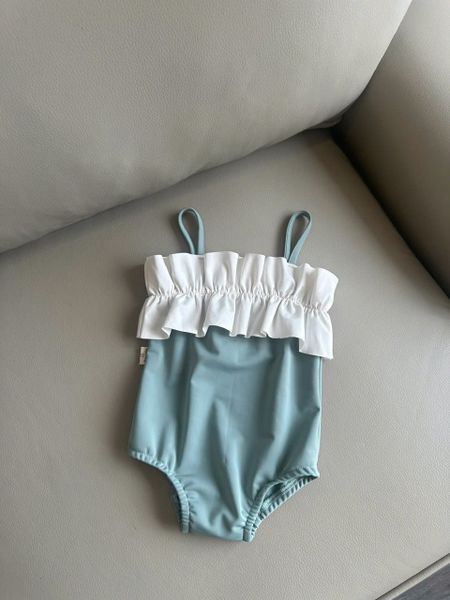 DB00036 - Bộ bơi Harifa 2 dây liền thân nhiều màu cho bé gái size 1-6y
