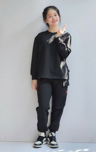 BM2511ST07 - Bộ nỉ cotton 4 chiều Beemon trẻ em nhiều màu cho bé size 120-170