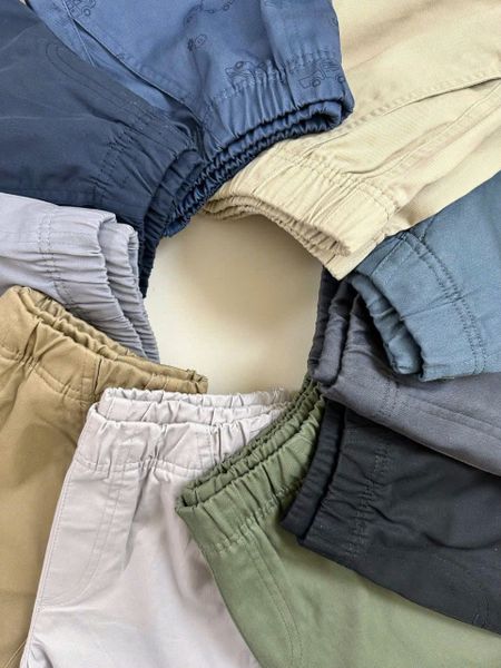 QBT14 - Quần kaki jogger Net Kids nhiều màu bé trai size 4 - 14y
