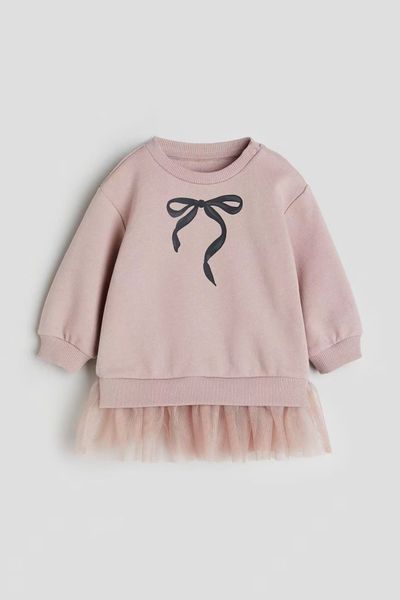 V00001 - Váy nỉ chân ren nhiều màu cho bé gái size 6m-4y