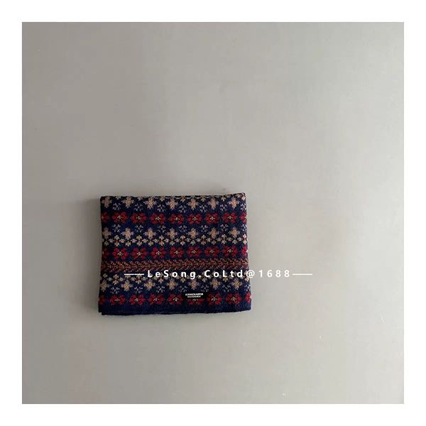 SH2512PK02 - Khăn len quàng cổ cho trẻ em vải cotton kích thước 60-80cm/80-100cm Yiwu Lesong