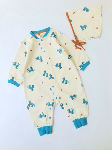 BODY02 - Body da cá MM kèm mũ cho bé size 73-90