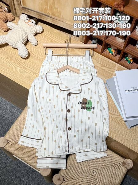 BBT10 - Bộ Pyjama vải thun GuoguoYinuo nhiều màu cho bé trai size 100-160