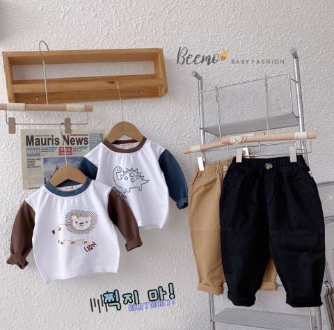 4001SHB - Bộ sơ mi in túi Beemo