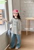 M5571 - Bộ Mia Kids áo thun kẻ ngang + quần jean mềm cho bé size 2-12y