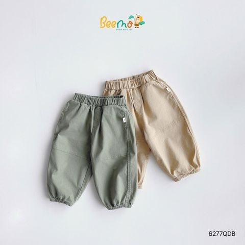 6277QDB - Quần kaki bo gấu Beemo ballon 2 màu bé trai size 1-6y