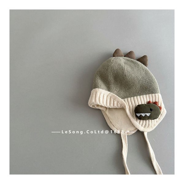 SH2511PK04 - Mũ len trẻ em có che tai, chất liệu len nhân tạo kích thước chu vi đầu 46-50cm, Nhac Lac Nghia O Trading Co., LTd