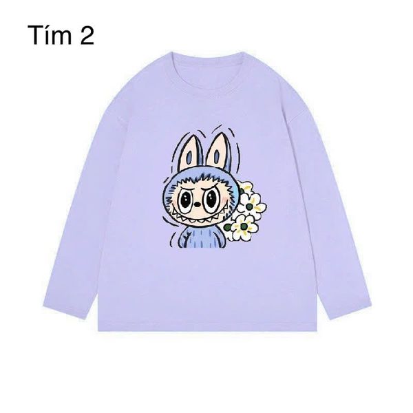 ABG48 - Áo cotton Nexxi Labubu nhiều hình cho bé size 1 - 14y